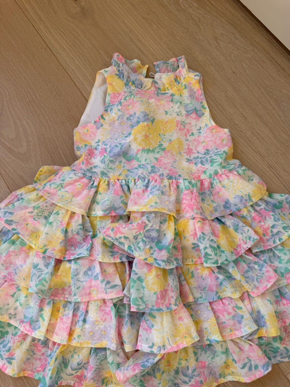 Janie and Jack Pastel Floral Sundress in Pink, Yellow, Mint, Lavender